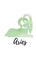 Aries: Cornell Notes Journal Seafoam