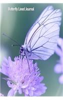 Butterfly Lined Journal: Butterflies, Moths, Plants and Flowers Pocket Notebook