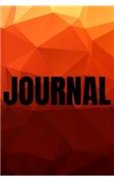 Polygonal Abstract Geometric Background Lined Writing Journal Vol. 5: Promoting Creativity Through Journaling...One Day at a Time(5 Geometric)