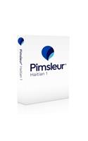 Pimsleur Haitian Creole Level 1 CD: Learn to Speak, Understand, and Read Haitian Creole with Pimsleur Language Programs