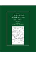 History of the Somerset Light Infantry (Prince Albert OS): 1919-1945