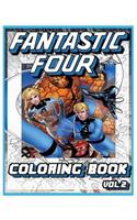 2: Fantastic Four Coloring Book