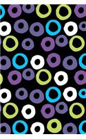 Journal Notebook Colorful Circles 1: 110 Page Lined and Numbered Journal With Index Pages In Portable 6 x 9 Size, Perfect For Writing, Taking Notes, List Making, Journaling and Doodling(56 Wordworthy Series Lined)