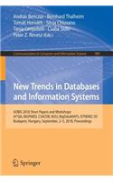 New Trends in Databases and Information Systems