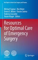 Resources for Optimal Care of Emergency Surgery