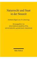 Naturrecht und Staat in der Neuzeit