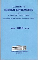 Lahiri Indian Ephemeris 2018 [Paperback] Suparna Lahiri / M K Lahiri