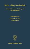 Recht - Burge Der Freiheit