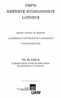 Cyprianus S. Thasci Caecili Cypriani Opera Omnia