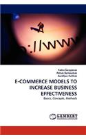 E-Commerce Models to Increase Business Effectiveness