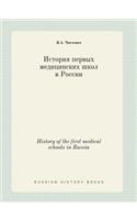 History of the first medical schools in Russia