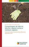 Compostagem de lodo de laticínio, dejetos suínos e resíduos vegetais