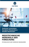 Messtechnische Merkmale Der Forschung