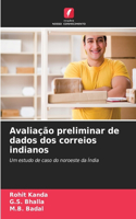 Avaliação preliminar de dados dos correios indianos