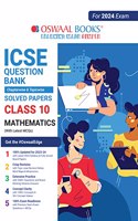 Oswaal ICSE Question Bank Class 10 Mathematics Book (For 2024 Board Exams)