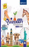 Quizcraft Class 4 (A Course in General Knowledge Includes Life Skills) NEP Compliant - Blueprint Education