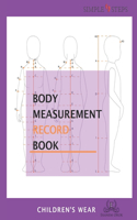 Body Measurement Record Book for Children