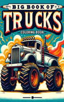 Big Book of Trucks coloring book