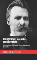 Considérations inactuelles, deuxième série