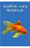 Goldfish Care Notebook