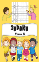 Sudoku: Volume 16 - 150 Sudoku Bambini Sudoku Con Soluzioni - Facile - 1 Griglie Per Pagina - Grande Formato, 8,5 "x11".(16 Il Mio Sudoku Preferito Per I Bambini)