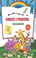UNISCI I PUNTINI PER BAMBINI. libro bambino 4-8 anni XXL