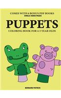 Coloring Book for 4-5 Year Olds (Puppets)