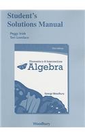Elementary and Intermediate Algebra, Student's Solutions Manual