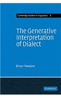 Generative Interpretation of Dialect