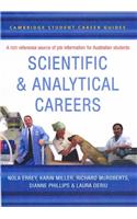 Cambridge Student Career Guides Scientific and Analytical Careers