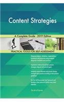 Content Strategies A Complete Guide - 2019 Edition
