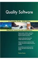 Quality Software A Complete Guide - 2020 Edition