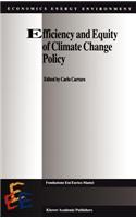 Efficiency and Equity of Climate Change Policy