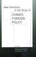 New Directions in the Study of China's Foreign Policy
