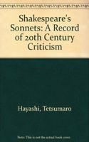 Shakespeare's Sonnets