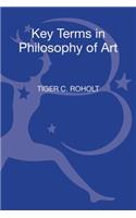 Key Terms in Philosophy of Art