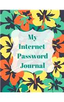 My Internet Password Journal