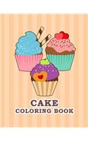 Cake Coloring Book