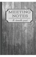 Meeting Notes & Doodle Pad