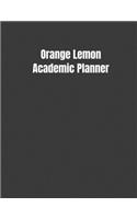 Orange Lemon Academic Planner