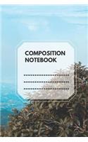 Composition Notebook: Composition Book, Nature Journal, Diary, College Ruled, Lined,110 pages (school notebooks)