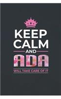 Keep Calm and ADA Will Take Care of It