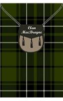 Clan MacBrayne Tartan Journal/Notebook