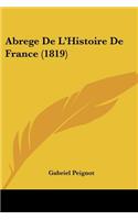 Abrege De L'Histoire De France (1819)