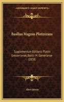 Basilius Magnus Plotinizans