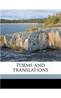Poems and Translations