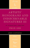 Artists' Monograms and Indiscernible Signatures III