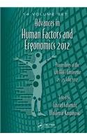 Advances in Human Factors and Ergonomics 2012- 14 Volume Set