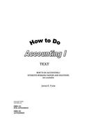 How to do Accounting I Text
