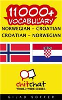 11000+ Norwegian - Croatian Croatian - Norwegian Vocabulary